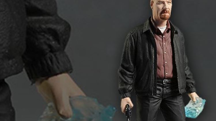 Walter White mit Spielzeug-Meth in der Hand: Die Petition wirft Toys "R" Us ein "Abweichen von familienfreundlichen Werten" vor.