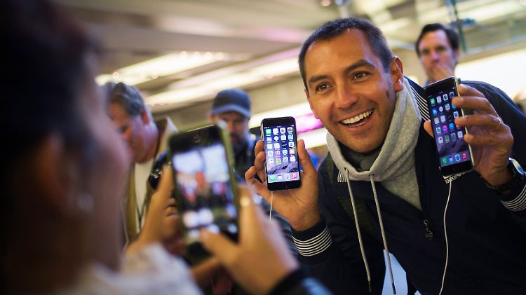 Apples iPhones verkaufen sich prima.