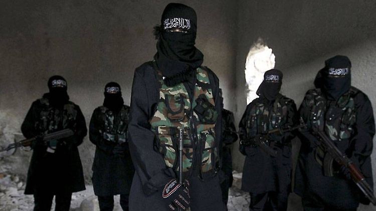 Die berüchtigte al-Khanssaa-Brigade, eine rein weibliche Polizeitruppe des IS.
