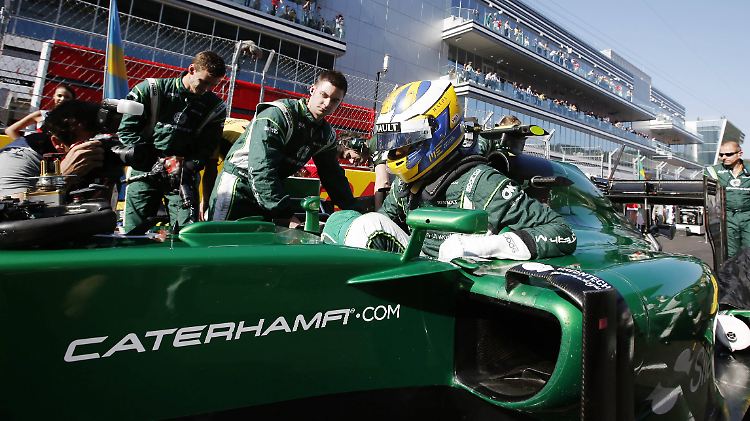 Letzter Auftritt in Sotschi? Caterham steht vor einer ungewissen Zukunft.