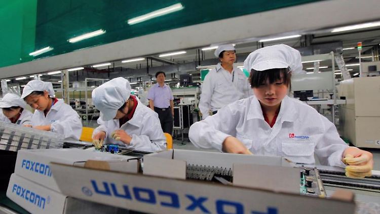 Foxconn-Fabrik in der südchinesischen Metropole Shenzhen. Foto: Ym Yik/Archiv