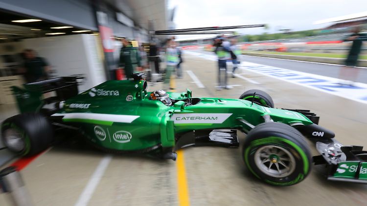Ob die Fans Kamui Kobayashi und seinen Caterham nochmal auf der Strecke sehen, ist fraglich.