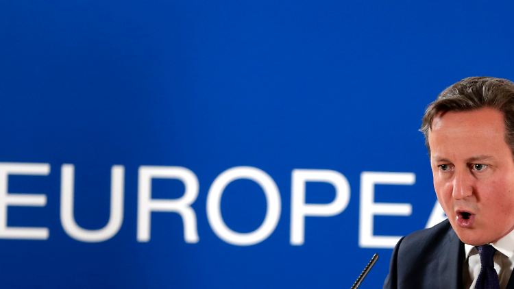 "Europe" ist für Cameron nicht gerade eine Herzensangelegenheit. 