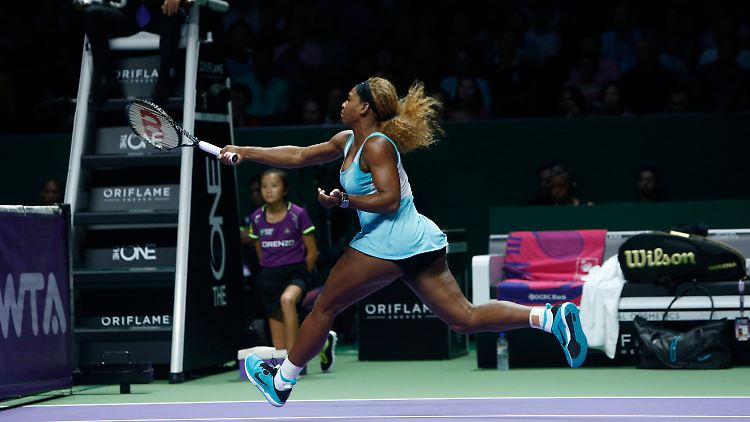 Serena Williams könnte mit einem Sieg im Finale mit Steffi Graf gleichziehen.