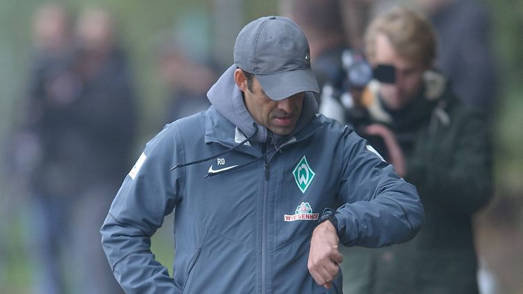 Zählte wohl schon morgens die Stunden: der geschasste Dutt.