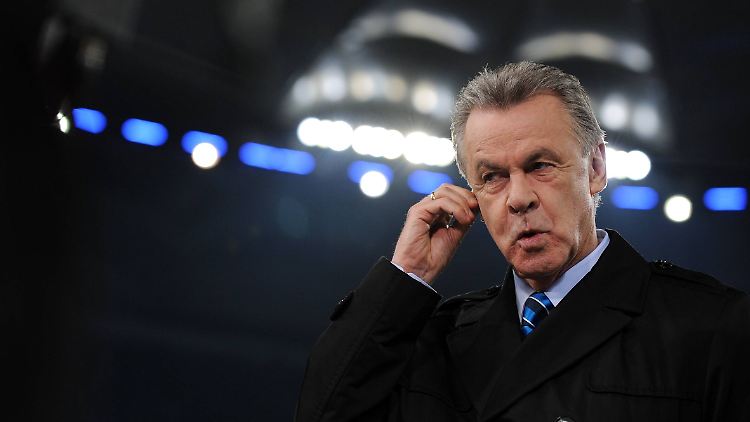 Hitzfeld hat seine Trainerkarriere beendet und arbeitet als TV-Experte.