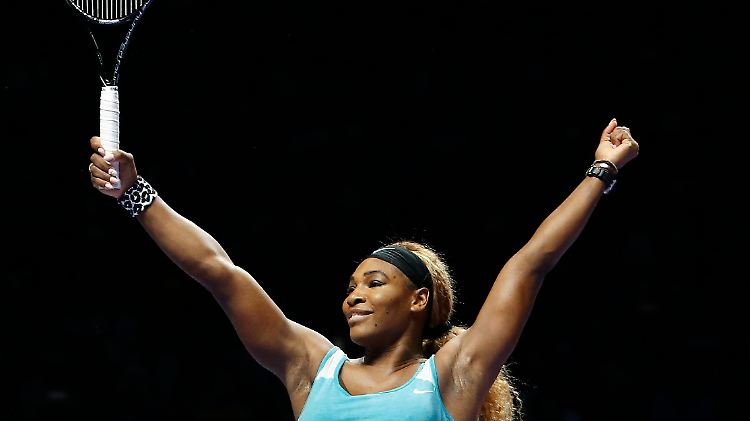 Zum dritten Mal nacheinander und zum fünften Mal insgesamt heißt die Siegerin bei den WTA-Finals Serena Williams.