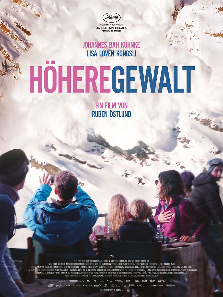 "Höhere Gewalt" geht 2015 für Schweden ins Rennen um die Oscars.