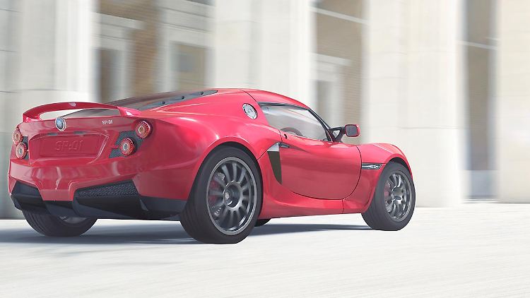 Detroit Electric - Das neue Heck des SP:01 wirkt deutlich straffer als das des 2013 vorgestellten Prototypen.