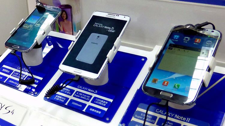 Smartphones machten 2013 fast 70 Prozent des Betriebsgewinns von Samsung aus