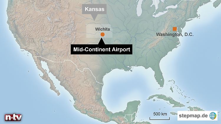 Zentral gelegen: Als Drehkreuz für Business-Flieger ist Wichita eine wichtige Anlaufstation im Mittleren Westen.