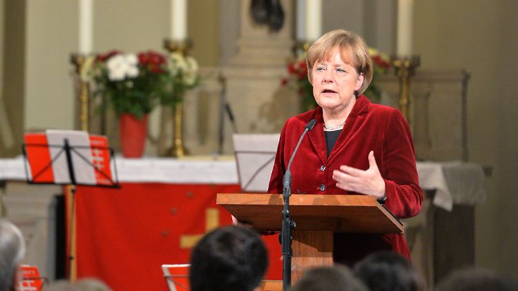 Wurde von der Templiner Gemeinde zu einer Predigt eingeladen: Kanzlerin Angela Merkel.