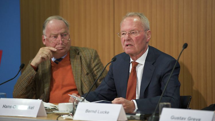 Alexander Gauland kann die Aussagen von Hans-Olaf Henkel nicht akzeptieren.