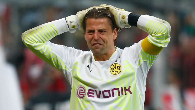 BVB-Keeper Roman Weidenfeller zeigte ein starkes Spiel, konnte die Niederlage gegen den FC Bayern aber auch nicht verhindern.