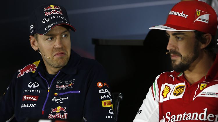 Sebastian Vettel ist genervt.