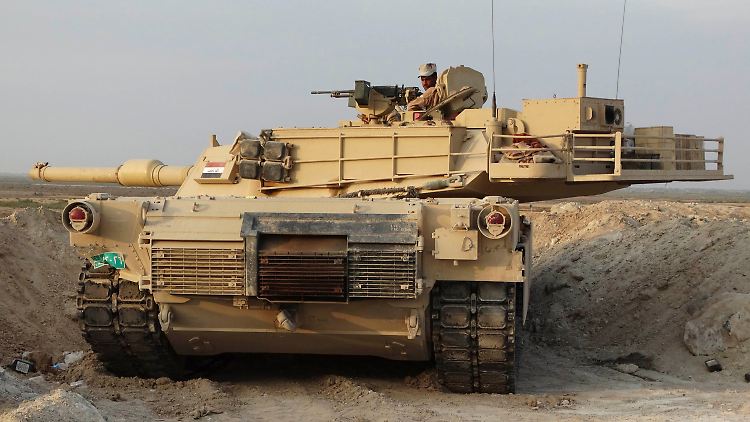 Irakische Soldaten beim Kampf gegen den IS in der Provinz Anbar.