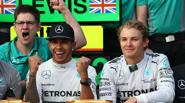 Lewis Hamilton verließ Austin strahlend. Titelrivale Nico Rosberg war nicht ganz so glücklich.
