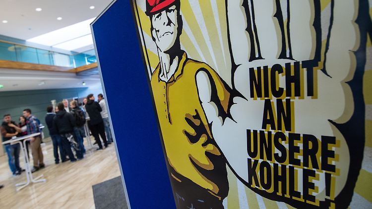 Das Wortspiel sagt eigentlich alles: Die Bergleute aus der Lausitz wollen Sicherheiten.