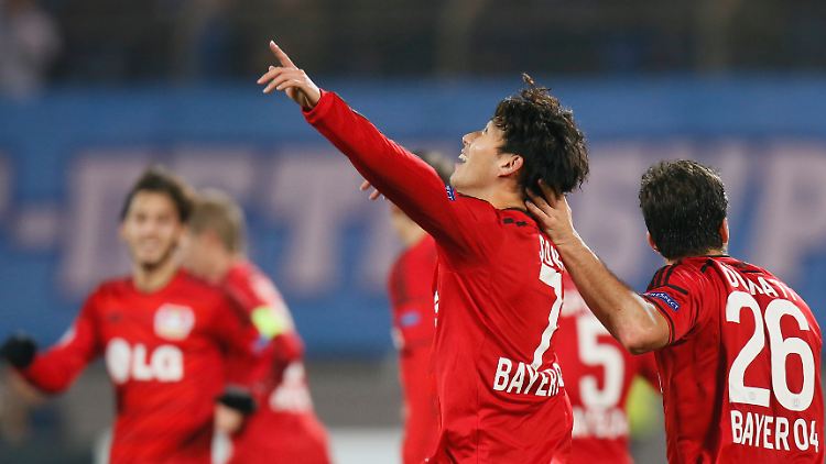 Leverkusens Heung-Min Son machte aus zwei Chancen zwei Tore. Das reichte zum Bayer-Sieg bei Zenit St. Petersburg.