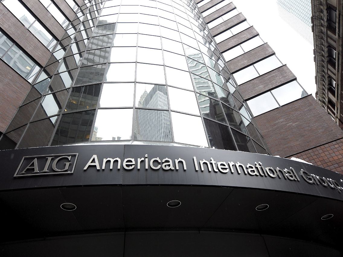 AIG-Zentrale in New York.