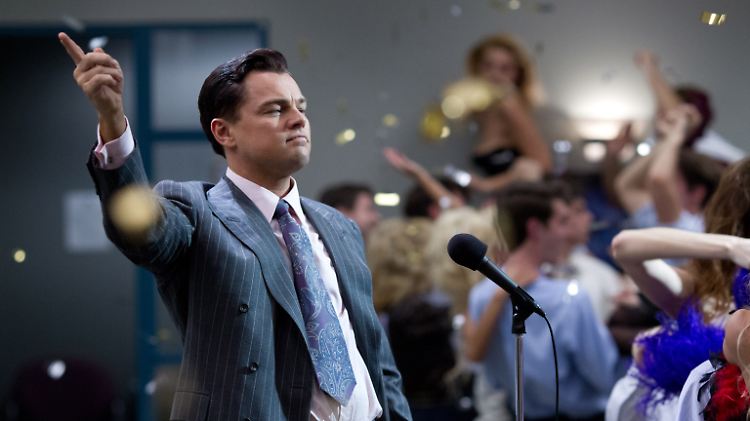 Szene aus dem Film "Wolf of Wall Street". Ähnliche Szenen wurden vor dem New Yorker Gericht beschrieben.