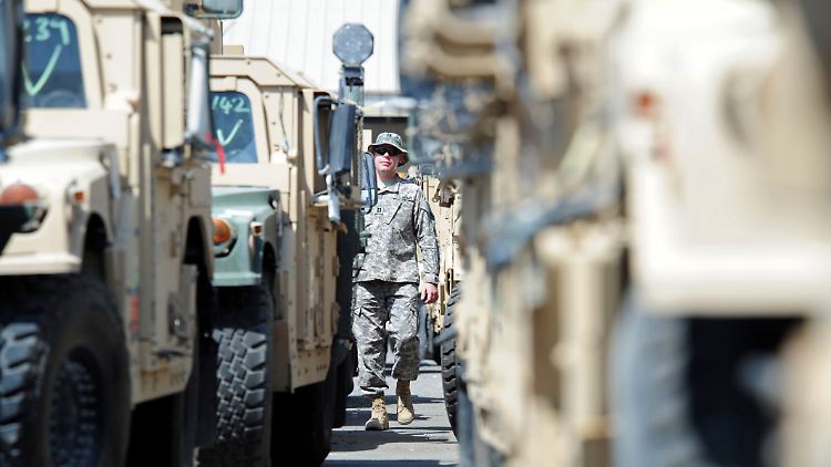 Nur noch wenige US-Soldaten bleiben als Ausbilder und Betreuer im Irak.