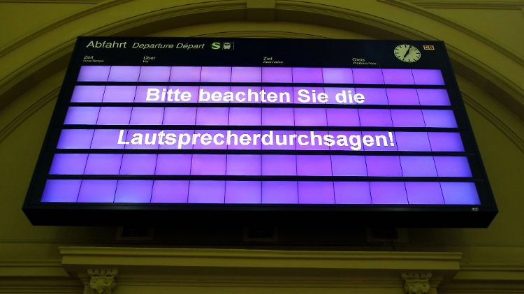 Wer mit der Bahn reisen will, sollte sich nach einer Alternative umsehen.