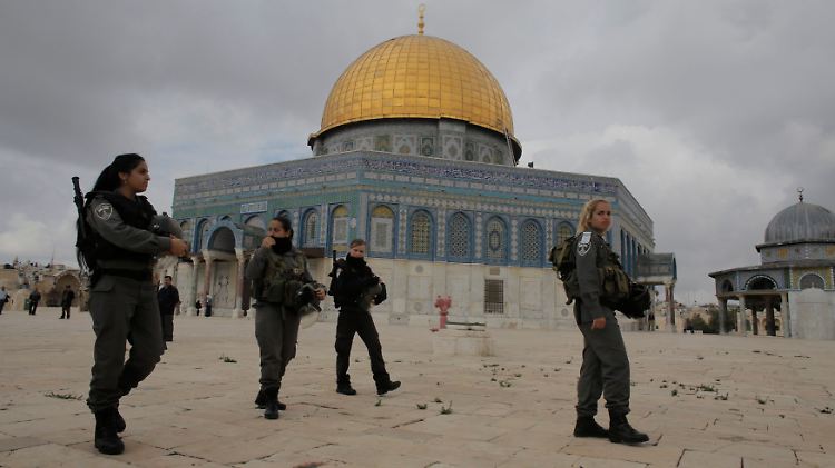 Tempelberg in Jerusalem: Die empfindlichste Stelle der Weltreligionen und der Weltpolitik.