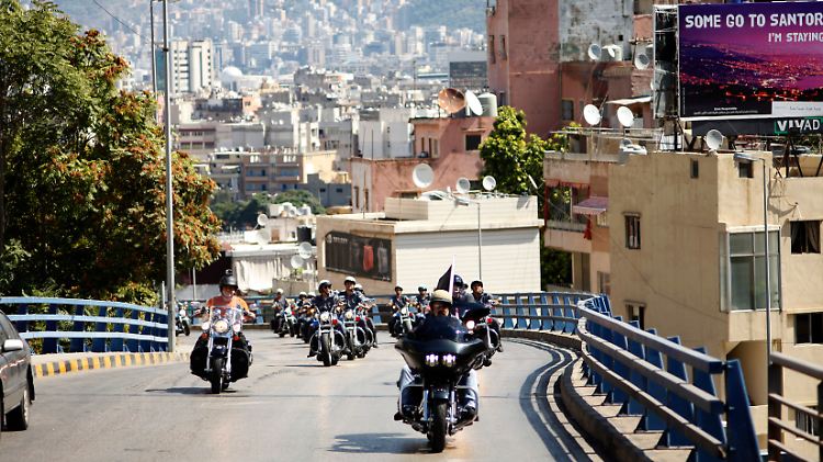 Mehr als 1000 Menschen kommen Ende September in Beirut zu einem Biker-Festival zusammen. Der Libanon erscheint vergleichsweise ruhig. Doch seine Stabilität ist eine Stabilität auf Zeit.