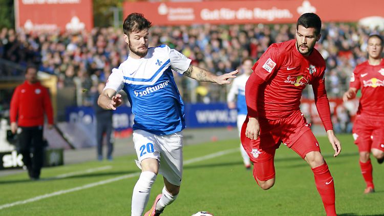Die Lilien aus Darmstadt blühten auch gegen RB Leipzig auf.