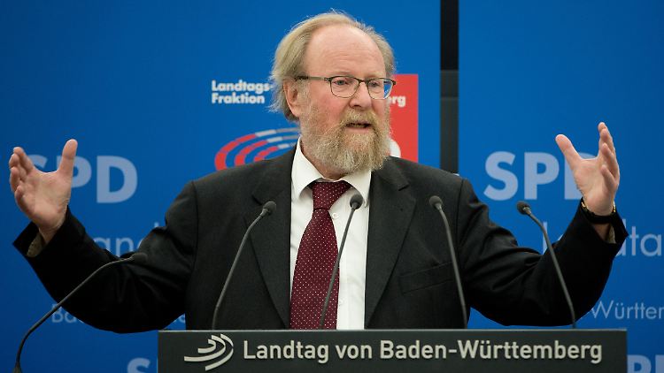 Auf einer SPD-internen Veranstaltung durfte Thierse dann doch noch im "Ländle" sprechen. 