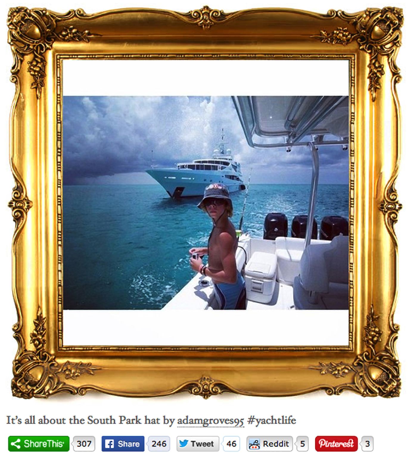 Bei den "Rich Kids of Instagram" bekommt das Wort "Paparazzi" eine ganz neue Bedeutung: Die Sprösslinge superreicher Eltern sind Fotojäger in eigener Sache. Sie machen nicht nur Bilder von ihrer Lieblings-Rolex und ihrer neuen Birkin-Handtasche, sondern auch von einem Trip auf der Familien-Jacht, …