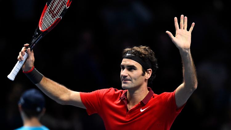 Wie in alten Zeiten: Roger Federer beherrschte die Partie gegen den Kanadier Milos Raonic mühelos.