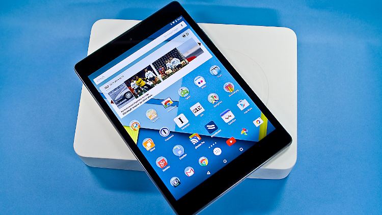 Das Display des Nexus 9 ist ein Augenschmaus.