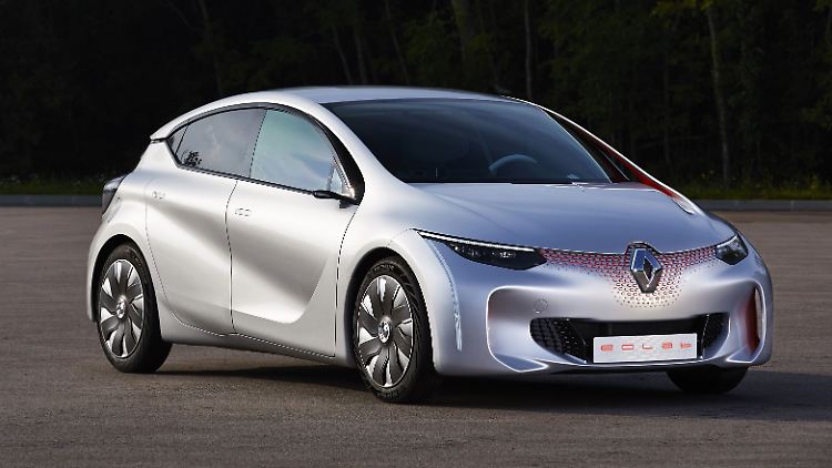 So wie die Studie des Eolab könnte auch der neue Mégane angefahren kommen.