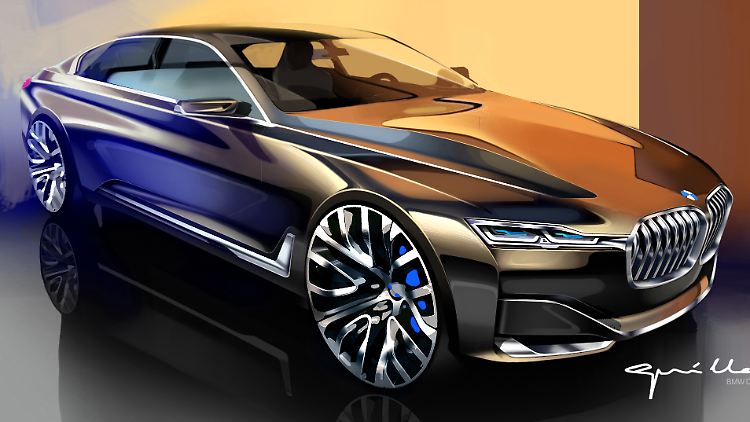 Nein, dass ist nicht der neue 1er. Aber auch für den verspricht BMW trotz Vierzylinder eine ewig lange Motorhaube.