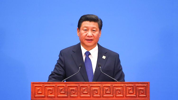 Chinas Präsident Xi Jinping bei der Abschlussrunde des Apec-Gipfels. Im Streit um Freihandelszonen gab es in Peking einen Punktsieg für die USA.