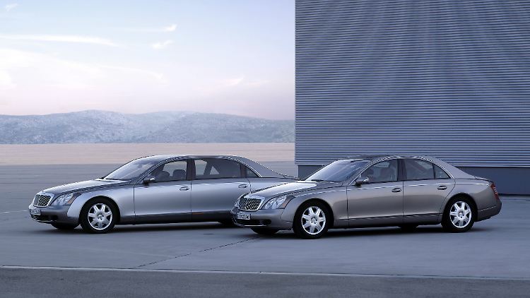 Der erste Mercedes-Maybach ist eine Ableitung der S-Klasse mit einem 20 Zentimeter längeren Radstand.