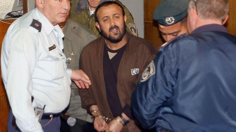 Vom Gefängnis aus rief Marwan Barguti dazu auf, Israel mit Gewalt zu bekämpfen.