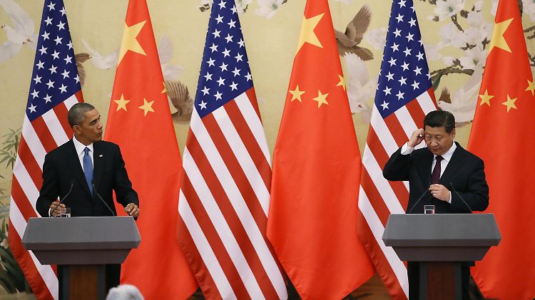 Die neuen Klima-Vorreiter: Barack Obama und Xi Jinping.