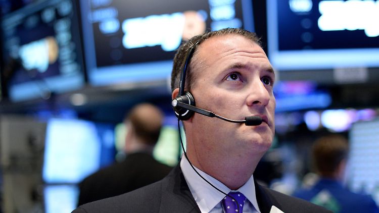 Die Händler an der Wall Street schauen unsicher in die Zukunft. Den Kursen geht die Puste aus.