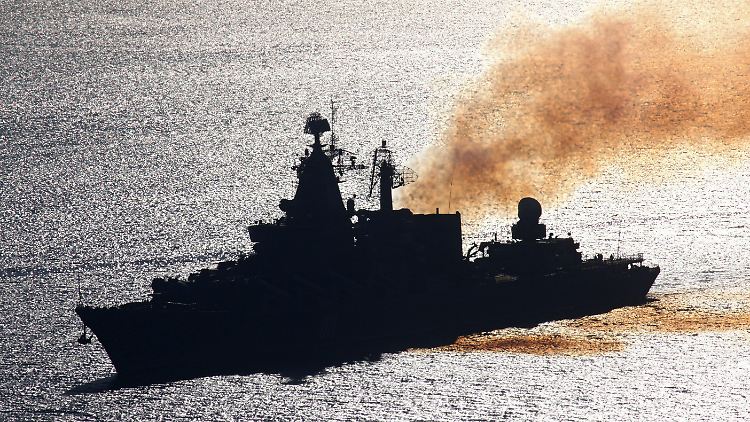 Die "Varyag", das Flaggschiff der russischen Pazifikflotte, kreuzt jetzt unweit von Australien. (Archivbild)