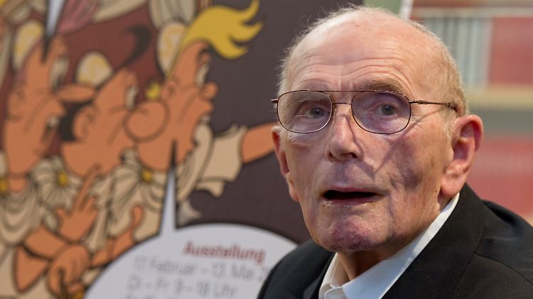 Hannes Hegen im Jahr 2012 - da war er überrascht, wie populär seine Figuren immer noch sind.