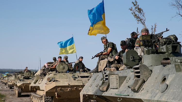 Die Kämpfe zwischen Separatisten und der Armee der Ukraine im Osten des Landes hielten nach Angaben beider Konfliktparteien bis zuletzt an. 