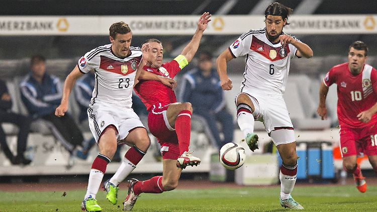 Eine Siegchance gab es zwar von vornherein nicht, aber kampflos ergaben sich die Gibraltarer der DFB-Elf nicht.