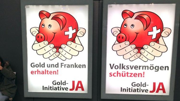Mindestens ein Fünftel ihrer Reserven soll die Schweizerische Nationalbank in Gold halten, fordert eine Volksinitiative.