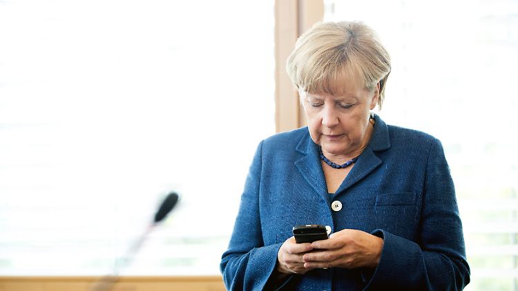 Kommunikativ flexibel: Kanzlerin Merkel.