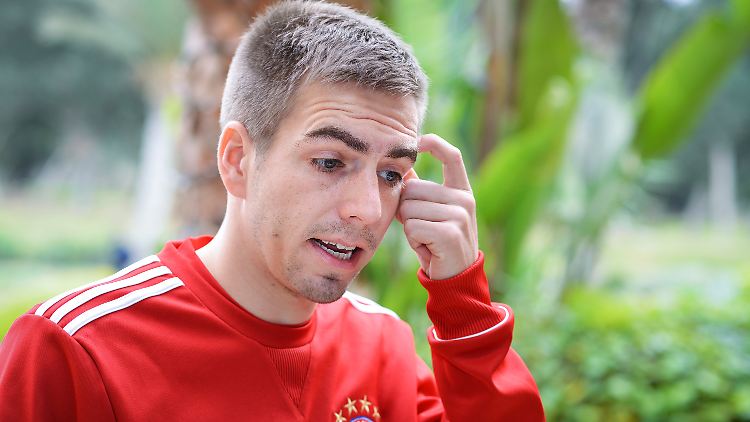 Schwerer Schlag: Philipp Lahm.