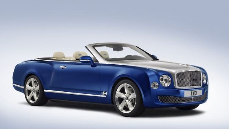 Bentley zeigt in LA eine offene Version des Mulsanne.