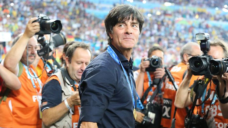 "Weltmeister bis du immer": Joachim Löw.